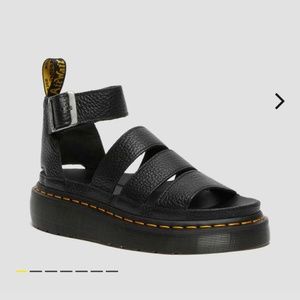 Dr Martens Clarissa II platform sandals in black